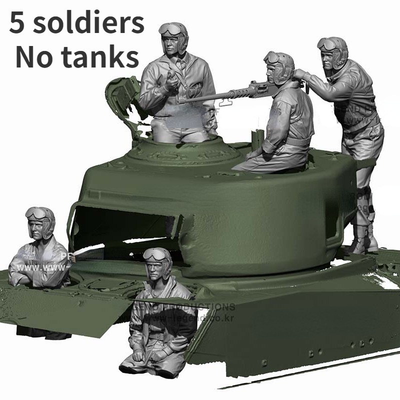 Model Kit Ww2 - 1/16 Ölçekli Reçine Gövde Montajlı model