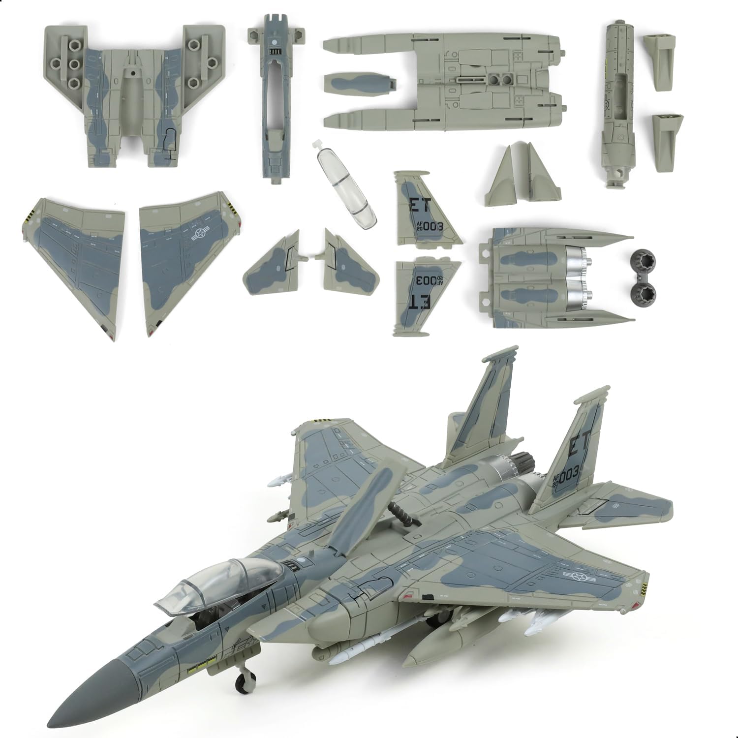 Model Kit Jet - 1/72 F-15EX Eagle II Amerikan Hava