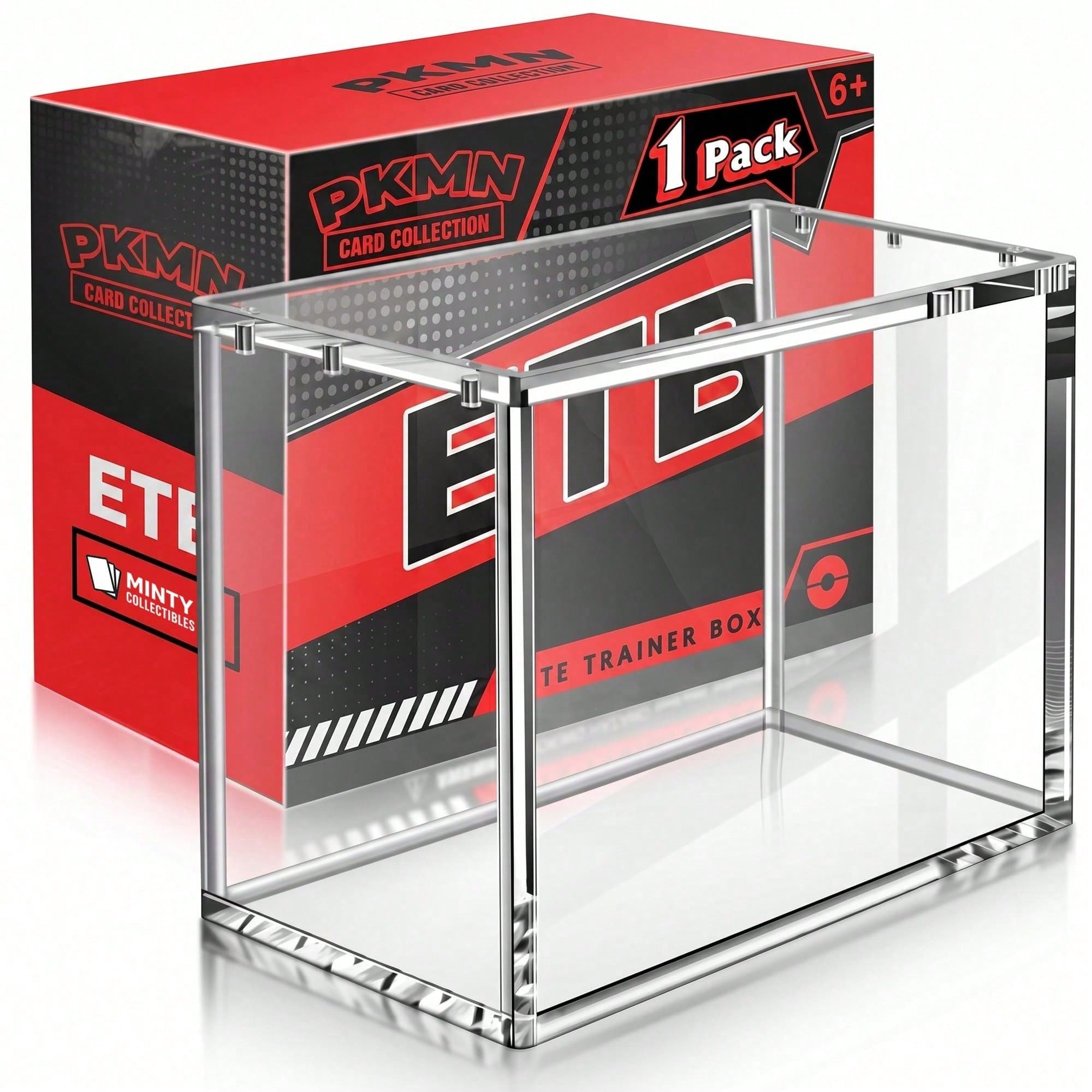 Model Kit Display - ETB Şeffaf Manyetik Akrilik Vitrin, 8mm