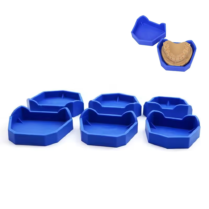 Model Kit Tool Set - 2/6 adet Diş Modeli Tabanı Silikon