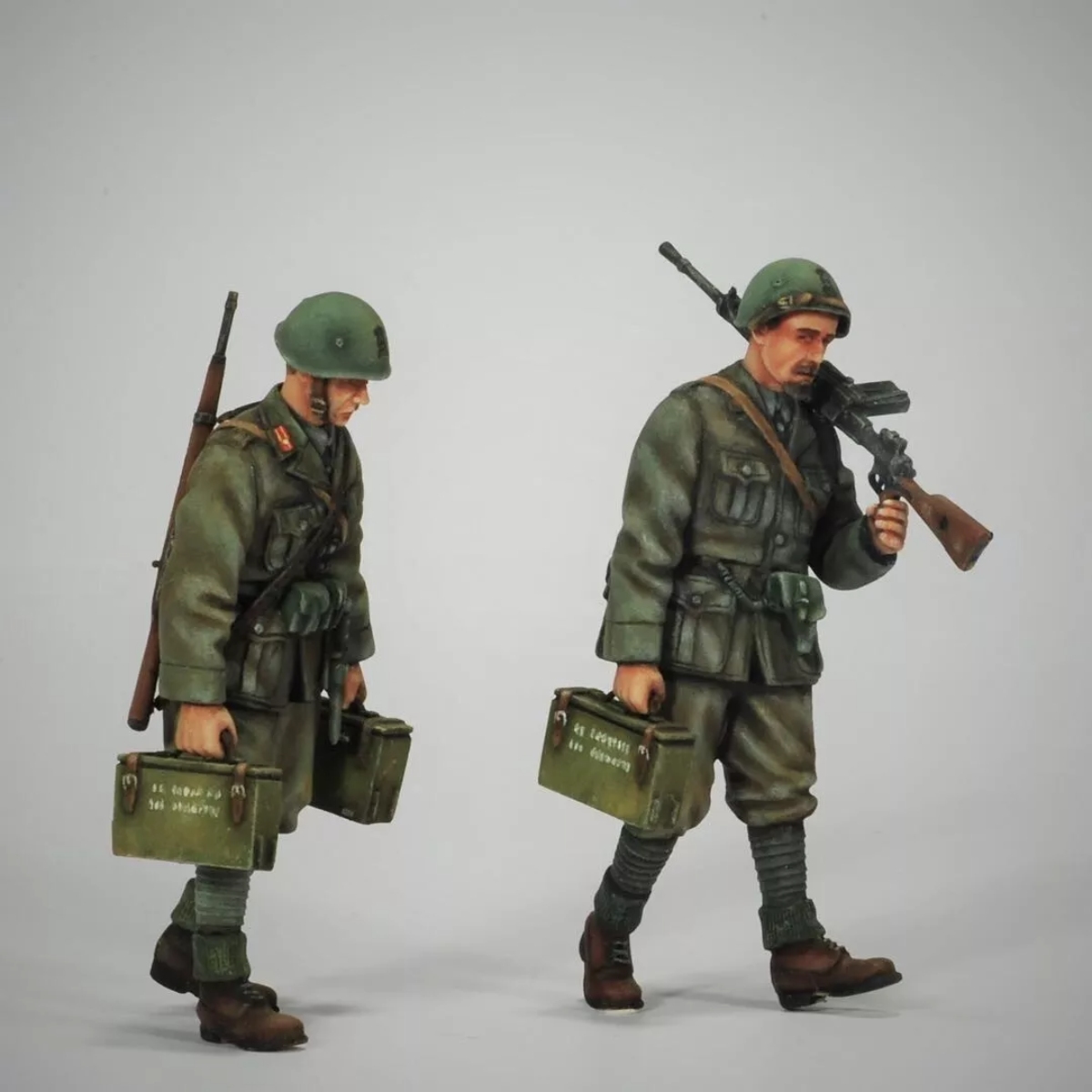 Model Kit Italeri - 1/35 reçine asker modeli GK -