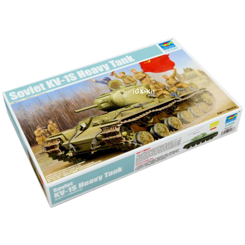 Model Kit Jet - Trompetçi 01566 1/35 Sovyet KV1S KV-1S