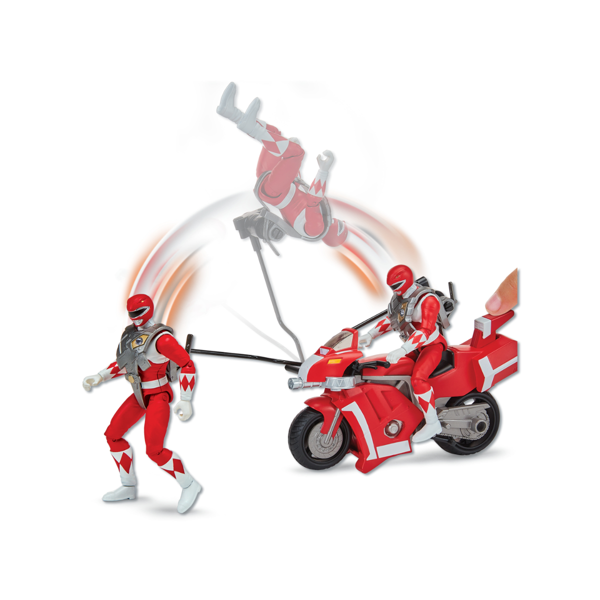 Model Kit Power Rangers - Mighty Morphin Power Rangers Tyrannosaurus Savaş