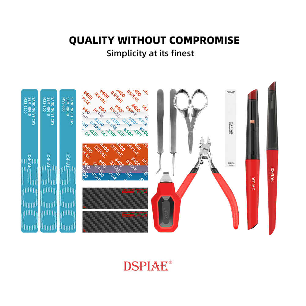 Model Kit Tool Set - DSPIAE TC-S01 hobi modeli zanaat aracı