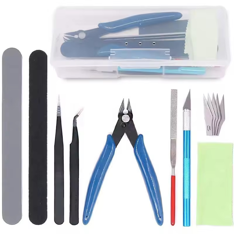 Model Kit Tool Set - 9 adet/1 takım model oluşturma alet