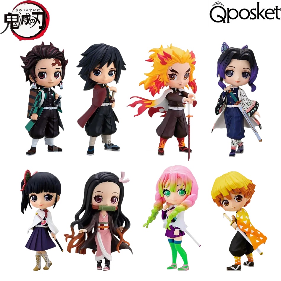 Model Kit Demon Slayer - 15cm Demon Slayer Anime Figür Seti