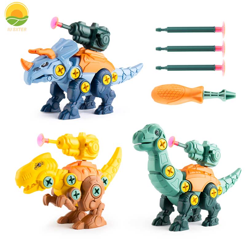 Model Kit Tool Set - Çocuk Dinozorlar Montaj Oluşturucu Modeli Seti