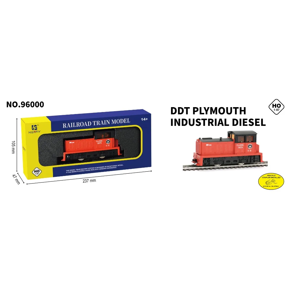 Model Kit Train - HO Ölçekli Lokomotifler Setleri Oranlı Elektrikli