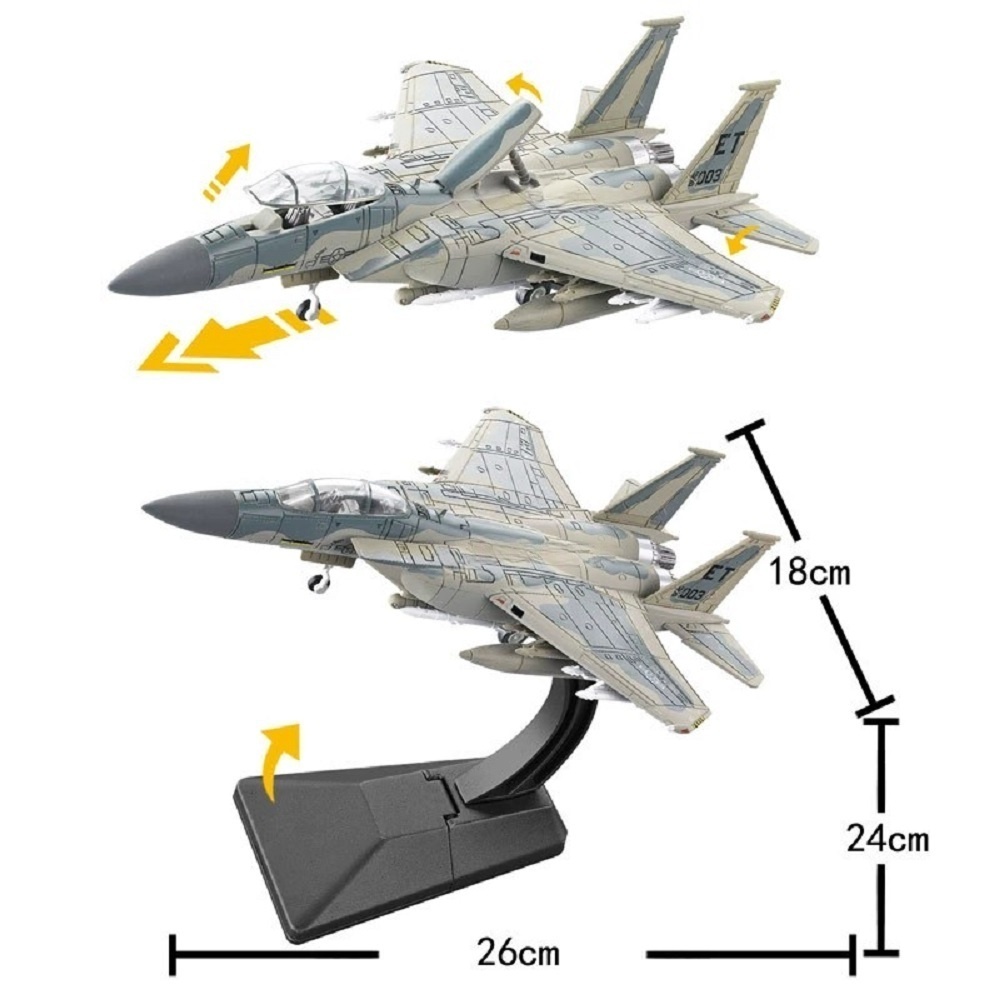 Model Kit Jet - Yeni 1/72 F-15 Eagle Hızlı Yapım
