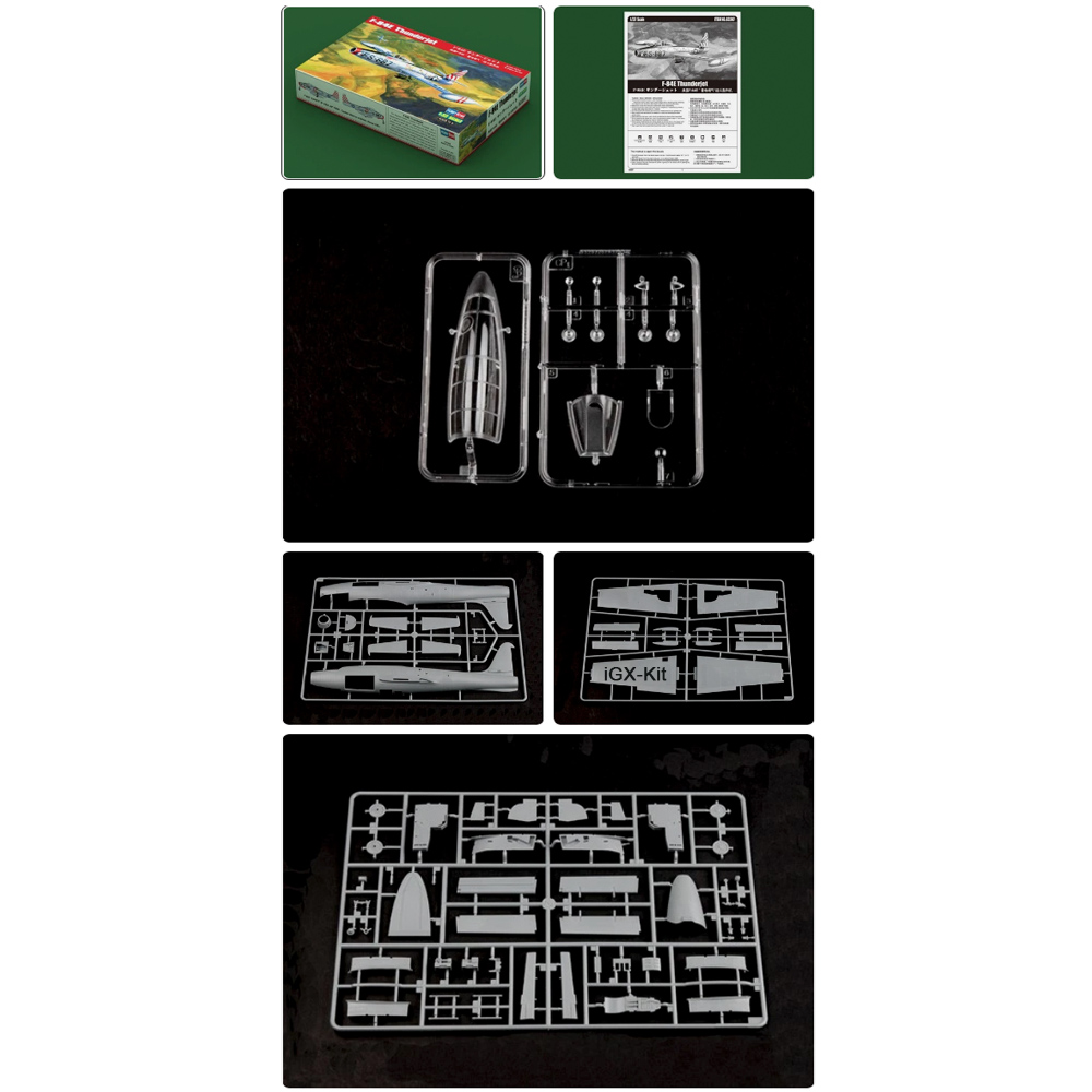 Model Kit Jet - Hobbyboss 83207 1/32 Ölçekli ABD F84