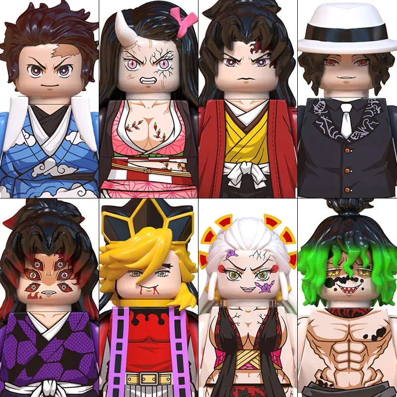Demon Slayer Yapı Taşı Minifig - Model Kit Demon Slayer incelemesi ve fiyatı