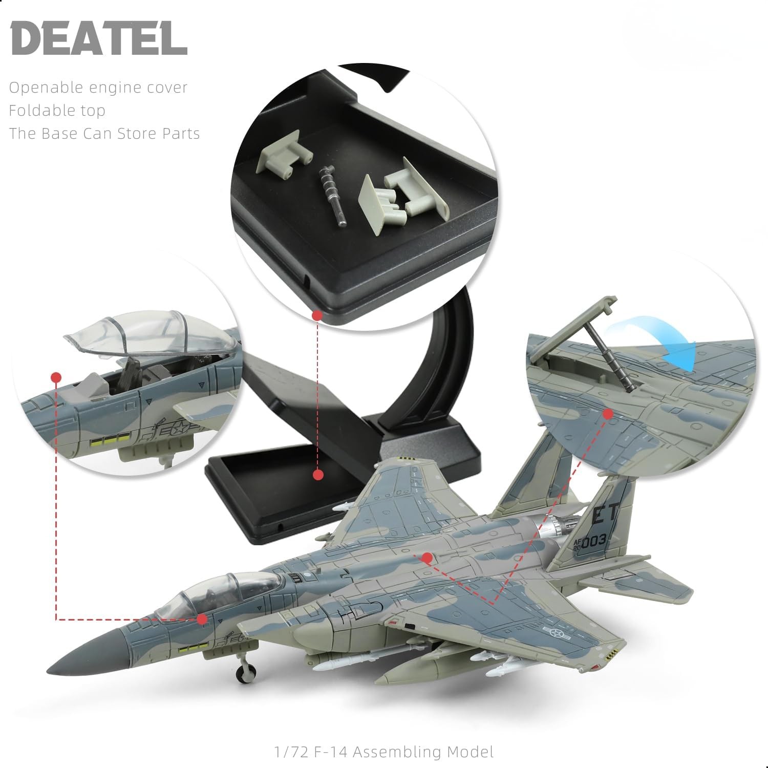 1/72 F-15EX Eagle II Amerikan  - Model Kit Jet incelemesi ve fiyatı