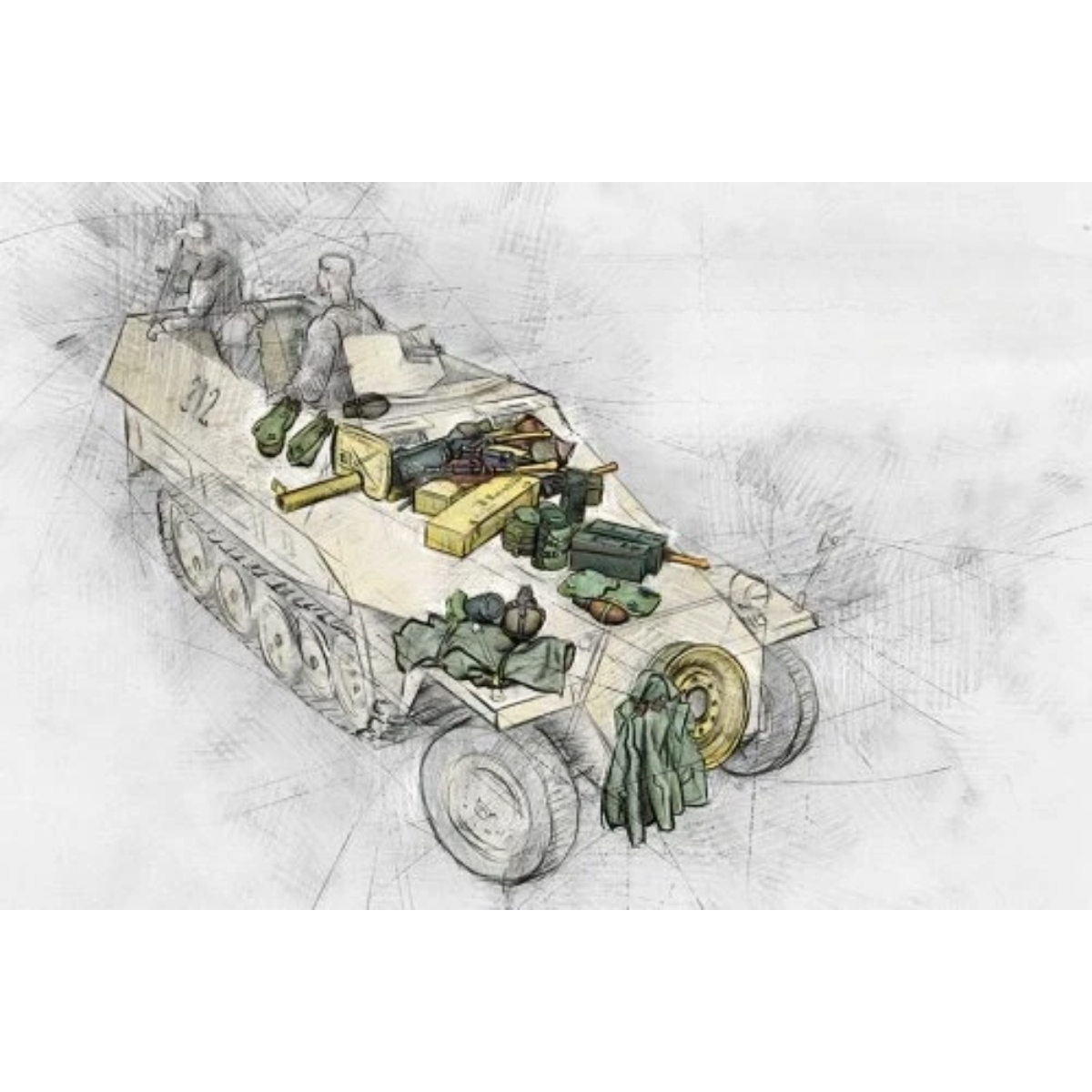 1/35 reçine figürü boyasız mod - Model Kit Italeri incelemesi ve fiyatı