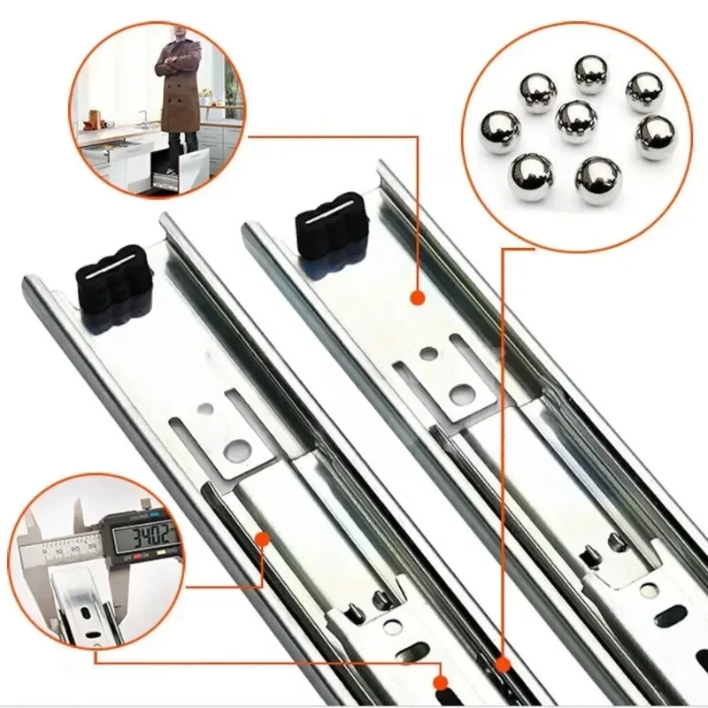 2 adet üç bölümlü çekmece rayl - Model Kit Runner Organizer incelemesi ve fiyatı