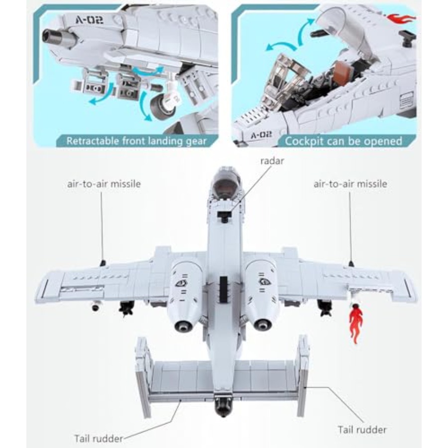 Yetişkinler için 2. Dünya Sava - Model Kit Jet incelemesi ve fiyatı