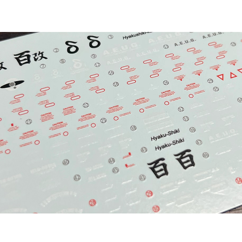 Model Çıkartmaları Su Kaydırağ - Model Kit Decals incelemesi ve fiyatı