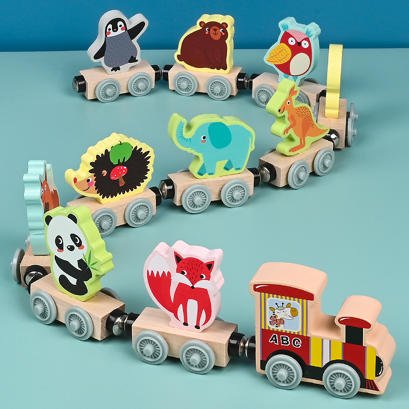 Manyetik ahşap küçük oyuncak t - Model Kit Train incelemesi ve fiyatı