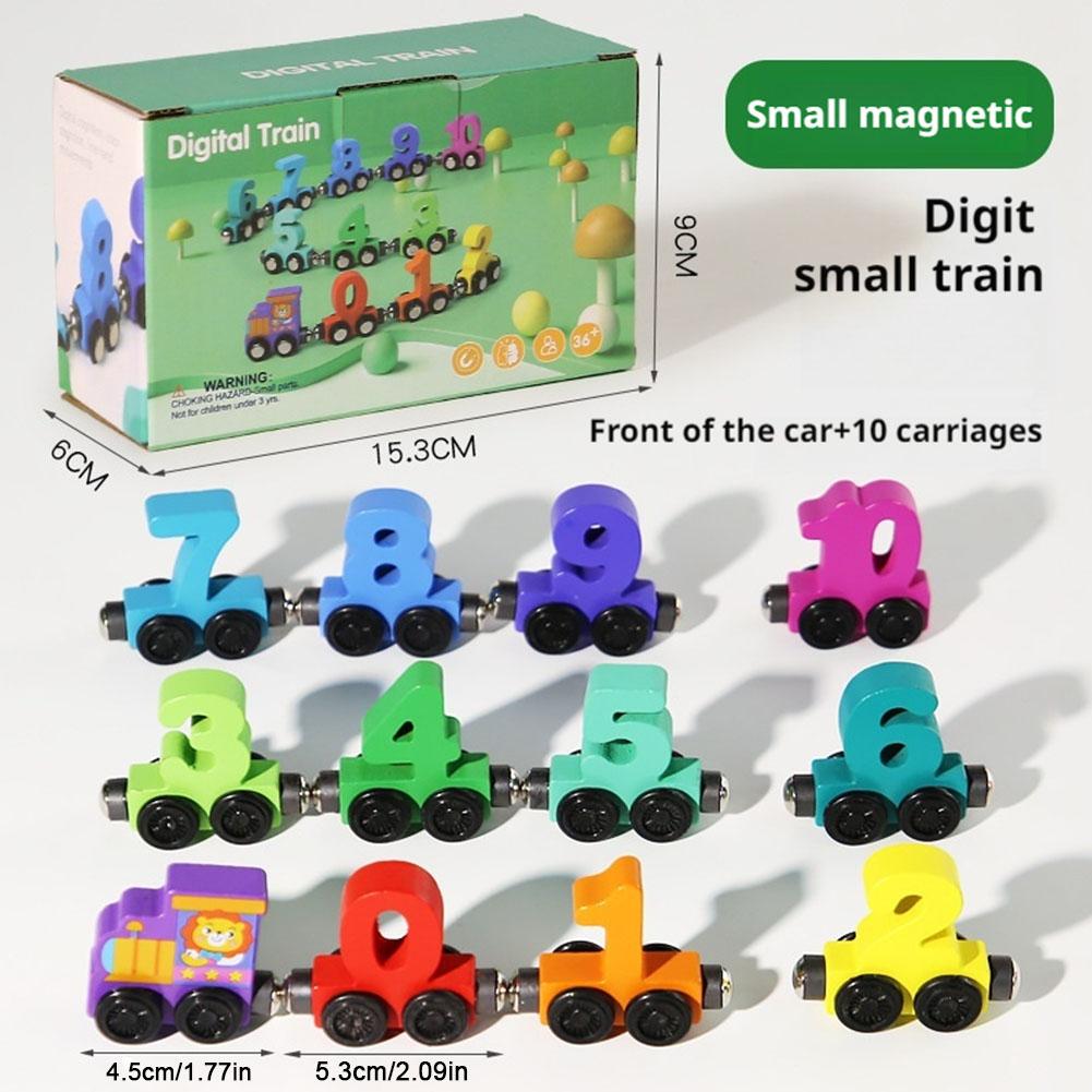 Ahşap Manyetik Numaralı Tren Y - Model Kit Train incelemesi ve fiyatı