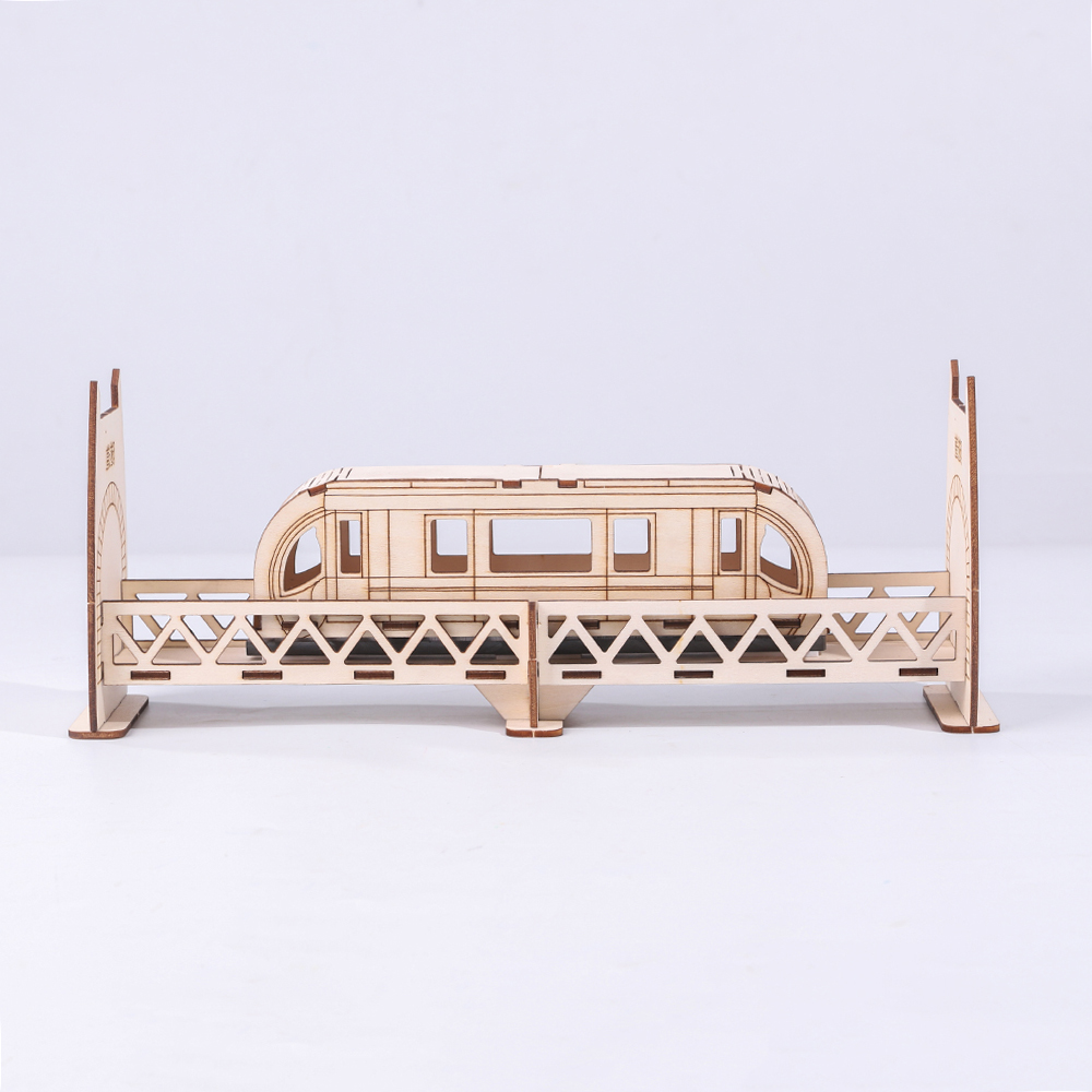 Kendin Yap Ahşap Maglev Tren M - Model Kit Train incelemesi ve fiyatı