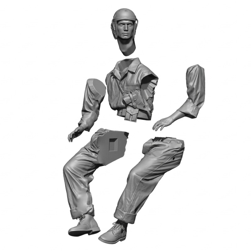 1/16 Ölçekli Döküm Reçine Figü - Model Kit Ww2 incelemesi ve fiyatı