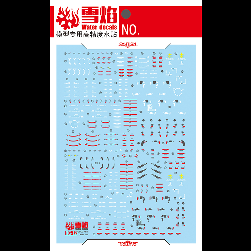 Model çıkartmaları su kaydırağ - Model Kit Decals incelemesi ve fiyatı