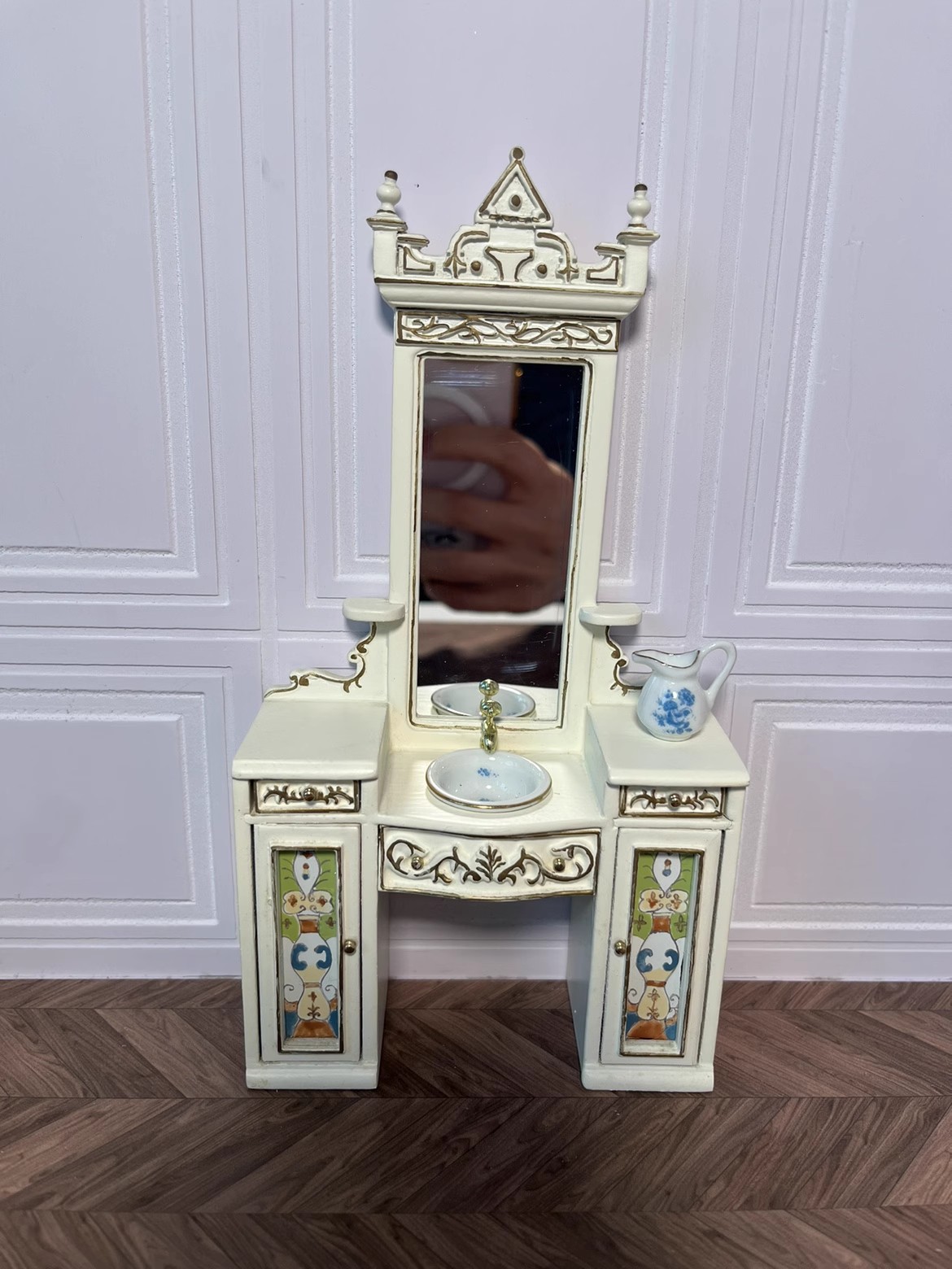 Minyatür Dollhouse Mobilya Ahş - Model Kit Vintage incelemesi ve fiyatı